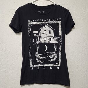SOLD Blackcraft Cult Salem Tee Goth Witchy Shirt